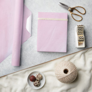 Papel De Regalo Elegante Rosa Polvorienta Verano