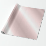 Papel De Regalo Elegante Rosegold Metallic Look Rosa Gold Trendy<br><div class="desc">Elegante Glamour Rosa Gold Metallic Aspecto Moderno Rosegold Gift Wrapping Papel.</div>