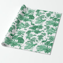 Elegante tocador de campo verde venado Fox