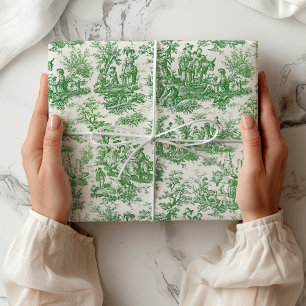 Papel De Regalo Elegante toile de jouy