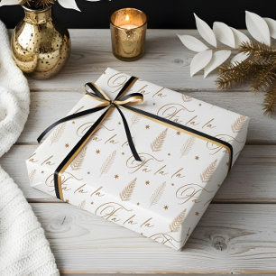 Papel De Regalo Elegante vacaciones de lujo Evergreen Forest Fa La