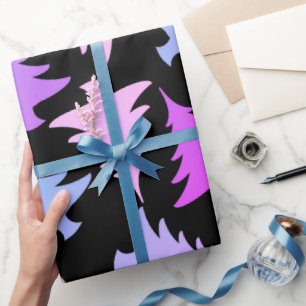 Papel De Regalo Elegante y alegre estampado navideño