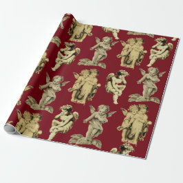 Papel De Regalo Elegante y elegante ángeles de Cherub
