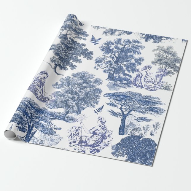 Papel De Regalo Elegante y elegante hotel rural rústico (Desenrollado)
