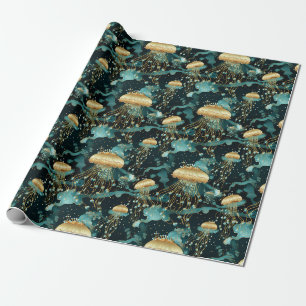 Papel De Regalo Elegante y etéreo Jellyfish