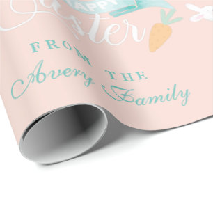 Papel De Regalo Elegante y moderno Pascua personalizada