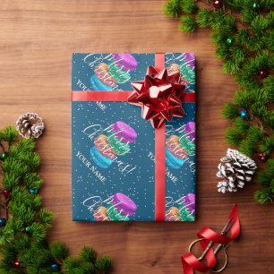 Papel De Regalo Elegantes Navidades personalizados de galletitas d
