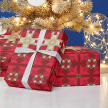 Elegantes Navidades Red Gold