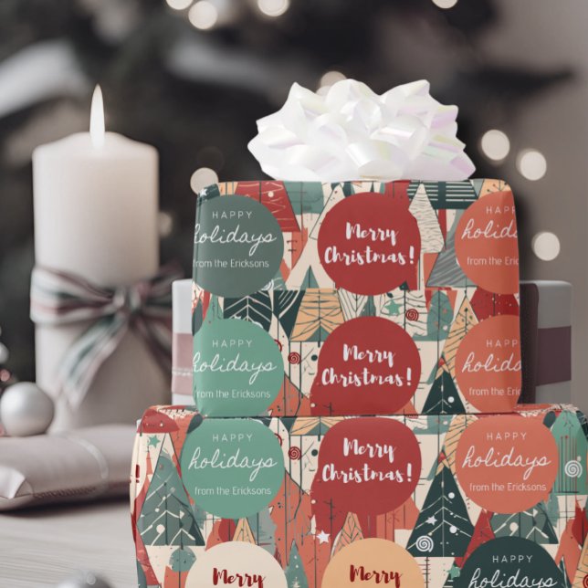 Papel De Regalo Elegantes Personalizados Regalos de vacaciones de  (Subido por el creador)