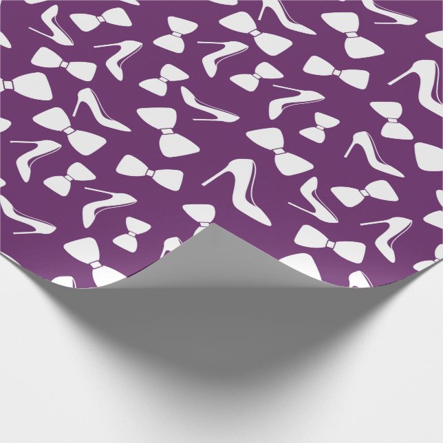 Papel De Regalo Elegantes tacones altos, regalos de casamiento de  (Esquina)