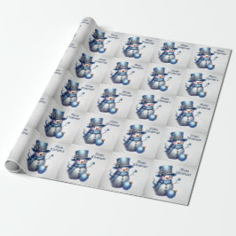 Papel De Regalo Elegantes vacaciones de invierno para Navidades de