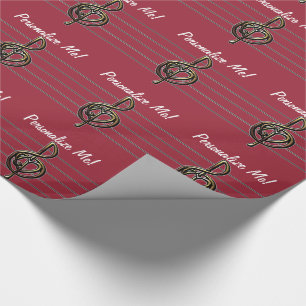 Papel De Regalo Elegir un aspecto Grabado en relieve de color Limp