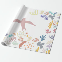 Papel De Regalo Elementos artísticos de Dove Matisse