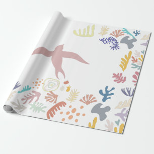 Papel De Regalo Elementos artísticos de Dove Matisse