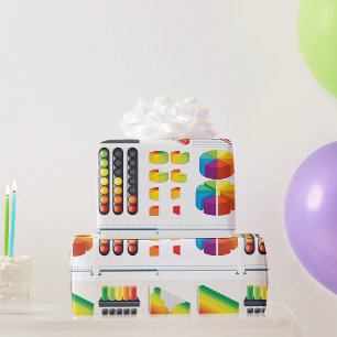Papel De Regalo Elementos de infografía y visualización de datos