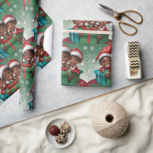 Elf Navidades afroamericanos