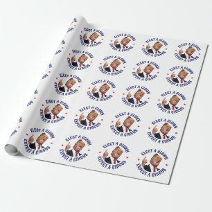 Papel De Regalo Elige Un Payaso, Espera Un Circo - Anti Trump