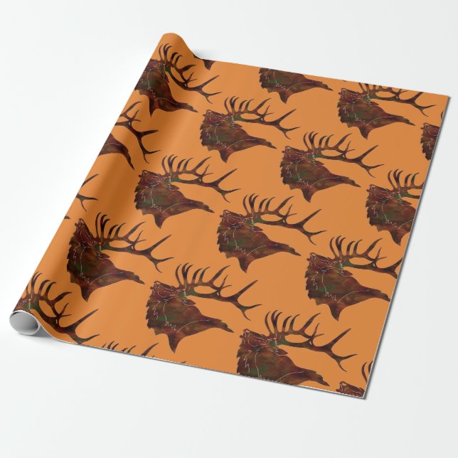 Papel De Regalo "Elk Bugle" (Desenrollado)