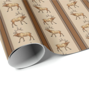 Papel De Regalo Elk Stripe