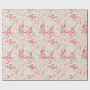 Papel De Regalo Elk Woods French Toile