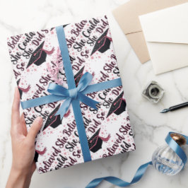 Papel De Regalo Ella Creía Que Podía Así Que Lo Hizo