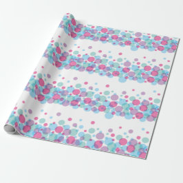Papel De Regalo Ella está lista para usar puntos de polka Baby Sho