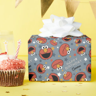 Papel De Regalo Elmo Patrón Estelar de Elmo