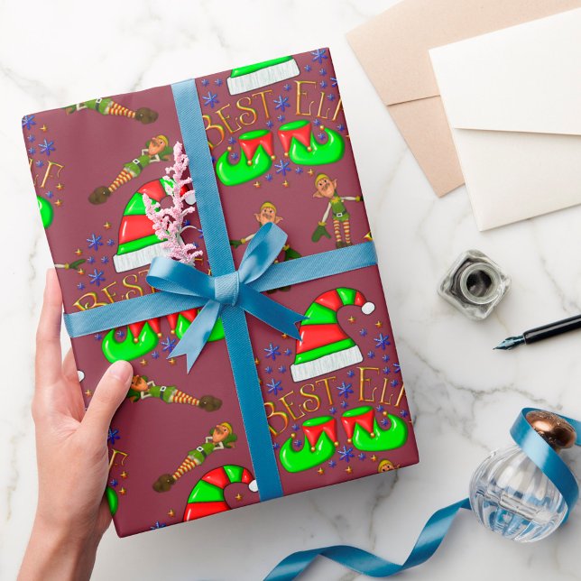 Papel De Regalo Elves Navidades Cuitos (Subido por el creador)