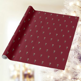 Papel De Regalo Emocionante té de mujeres elf Navidades adolescent