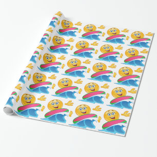 Papel De Regalo emoji de surf