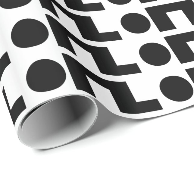 Papel De Regalo EMOJI ORZ Emoticon Kaomoji (Esquina del rollo)