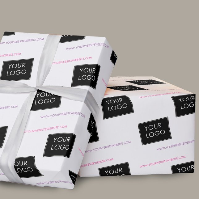 Papel De Regalo Empaquetado de White de la empresa de su sitio web (Subido por el creador)
