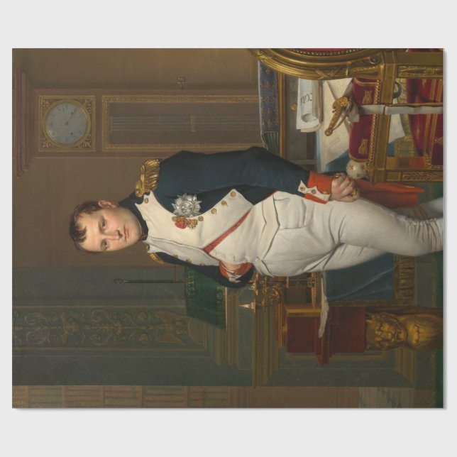 Papel De Regalo Emperador Napoleón Bonaparte en las Tullerías (Superficie plana)