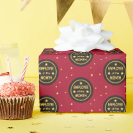 Papel De Regalo Empleado del Mes