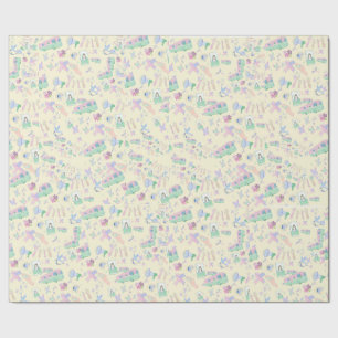 Papel de Regalo Empoderante Pastel – Cinta de Conc
