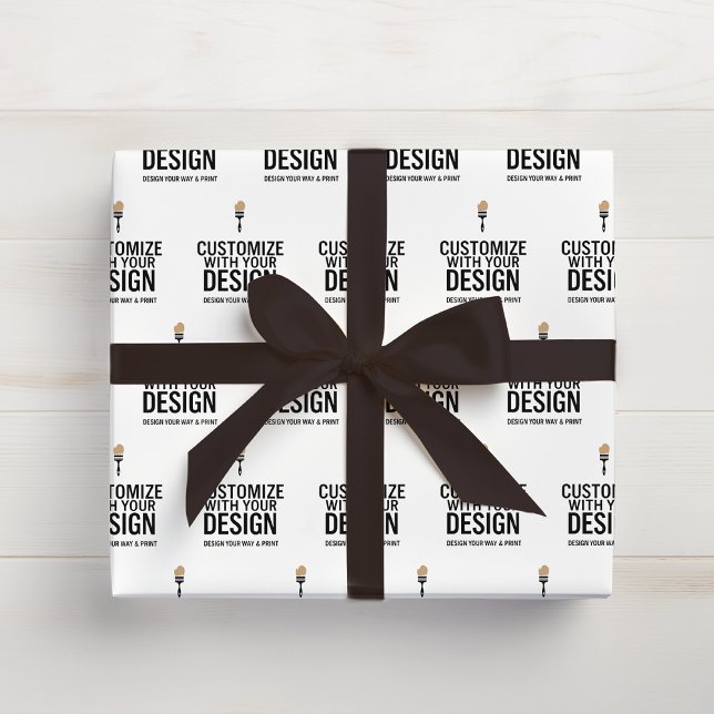 Papel De Regalo Empresa Personalizada Minimalista Personalizada (Subido por el creador)