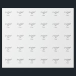 Papel De Regalo En mi era comprometida agregar nombre fecha compro<br><div class="desc">diseño</div>