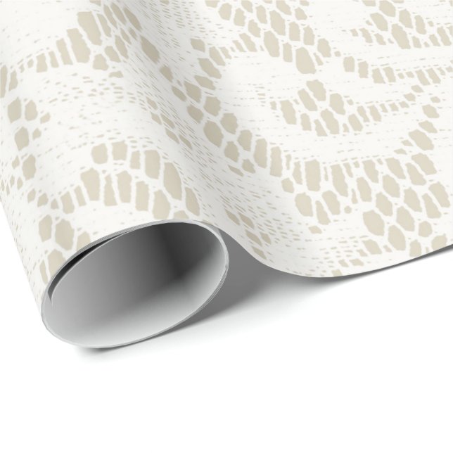 Papel De Regalo Encaje antiguo (Esquina del rollo)