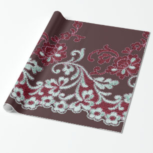 Papel De Regalo Encaje Vintage Shabby-Chic