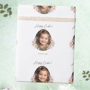 Papel De Regalo Encantador regalo floral de Pascua