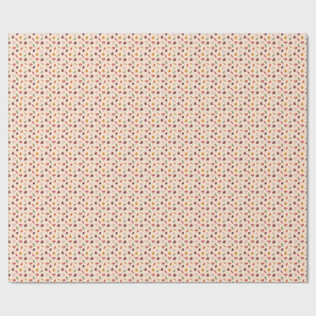 Papel De Regalo Enchanted Autumn Forest (Superficie plana)