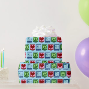 Papel De Regalo Endoscopia de amor por la paz