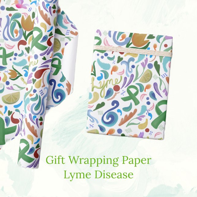 Papel De Regalo Enfermedad de Lyme Presente Ajuste de Regalo #lyme (Subido por el creador)