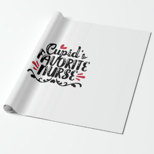 Papel De Regalo Enfermera de regalo de enfermera Cupid enfermera f