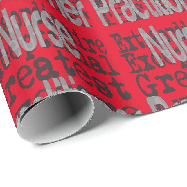 Papel De Regalo Enfermera profesional Extraordinaria (Esquina del rollo)