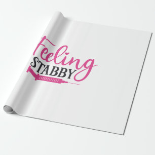 Papel De Regalo Enfermera Regalo de Enfermería Sensación de Enferm