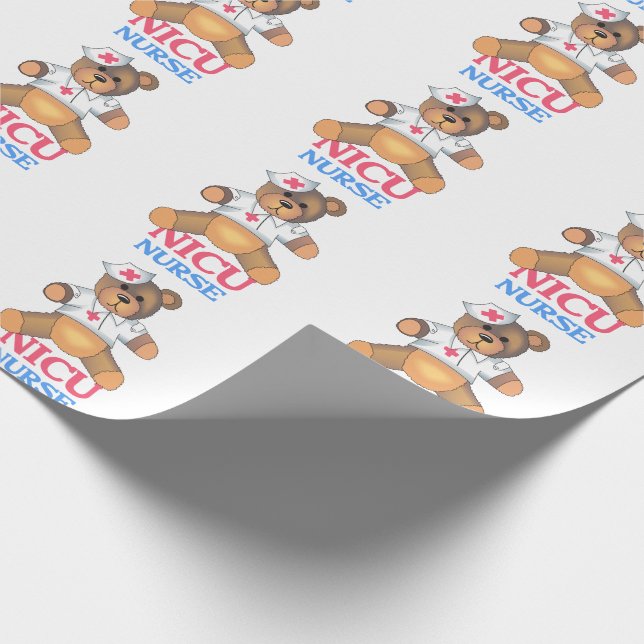 Papel De Regalo Enfermero de NICU (Esquina)
