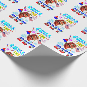 Papel De Regalo Enfría el 4 fuera