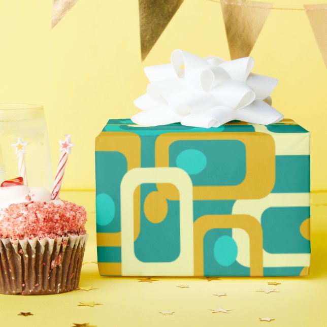 Papel De Regalo Enlace de cadena (Fiesta de cumpleaños )