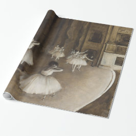 Papel De Regalo Ensayo del ballet en la etapa Edgar Degas
